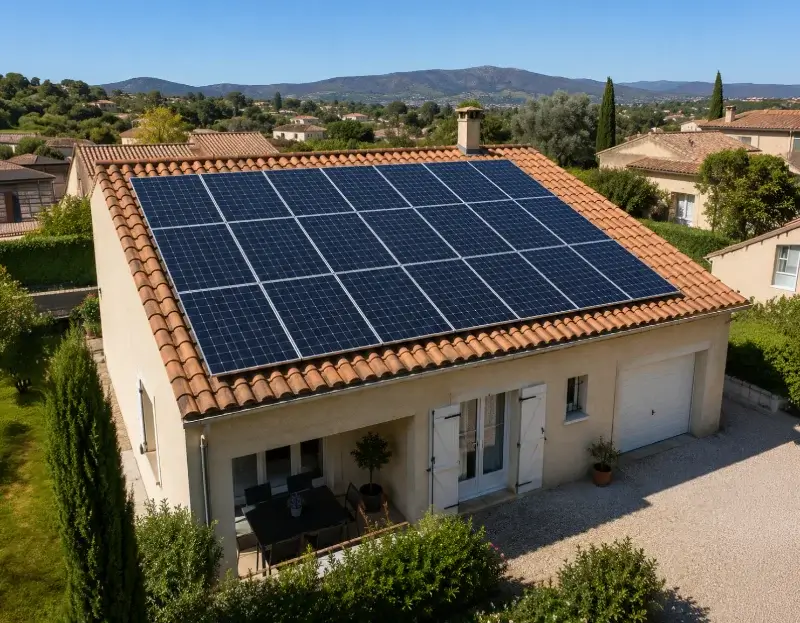 Prime à l'autoconsommation panneaux solaires Sérignan — aide financière de l'État